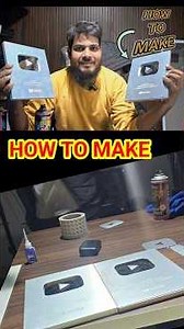 How to make yotube play #youtube #youmakestraykidsstay #youtubesilverplaybutton #technology