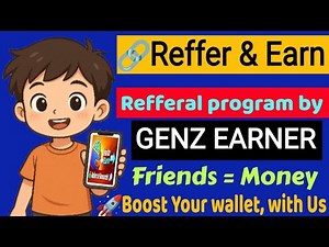 Refer & Earn App | Earn Money by Inviting Friends | Full Tutorial | GENZ EARNER