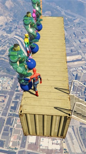 GTA 5 Epic Water Ragdolls Spiderman Jump/Fails Ep 139 #shorts