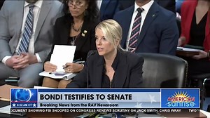 8M views · 348K reactions | MUST WATCH AG Bondi to Senator Durbin: "You voted to shut down the government... our law enforcement officers aren't being paid. They're out there working to protect you! I wish you loved Chicago as much as you hate POTUS... If you're not going to protect your citizens, President Trump will!" | America's Voice News | Facebook