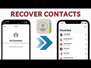 How to Recover Permanently Deleted Contacts on iPhone (2025 Guide)