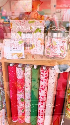 26 reactions | Moda’s Darling Peony by Robin Pickens is now available at The Pin Cushion! | The Pin Cushion | Facebook