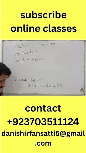 📚 Logarithm Examples Explained in 60 Seconds! | Maths Made Easy ✨