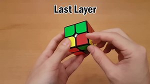 2x2 Rubik's Cube Beginner Method Example Solve