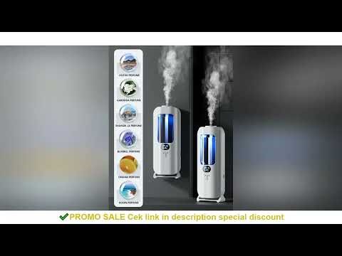 Automatic Aromatherapy Machine And Air Humidifier With Digital Display And Colored Lights -Machine O