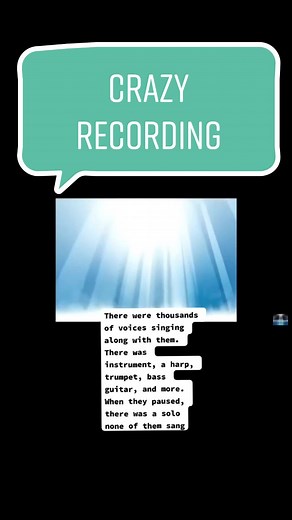 1000's of angels recorded singing along with a choir #angel #crazy #singing #hallellujah #fyp #foryourpage