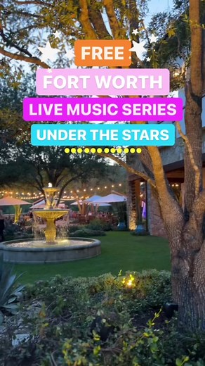 Fort Worth Music Series: Local Musicians Perform Thursday - Saturday 7:30pm