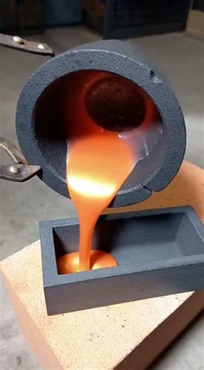 From Ore to Metal Bar 🔥⛏️ | Realistic Smelting Process (4K Macro)