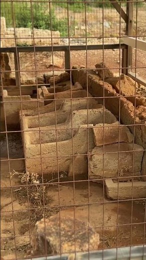 Ancient Phalasarna 🇬🇷 Bath House #ancientgreece #crete #archeology #travel #shorts