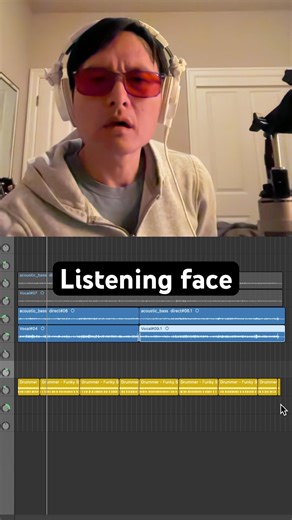 Adding drum track and face expression
