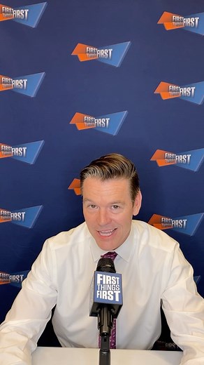 7.5K views · 96 reactions | The Jordanification of sports commentary, an angry KW & Crumbl Cookies.  @kevin.wildes, @getnickwright & @chrisbroussard68 addressed the media during FTF’s postshow press conference following Tuesday’s 04.09 show: | First Things First on FS1 | Facebook