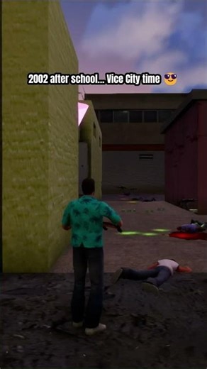 2002 after school… Vice City time Part 24 😎 #shorts