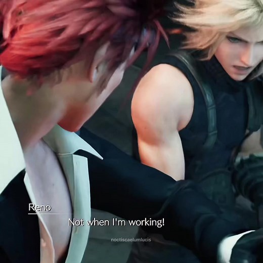 Reno x Cloud: Final Fantasy 7 Character Edits
