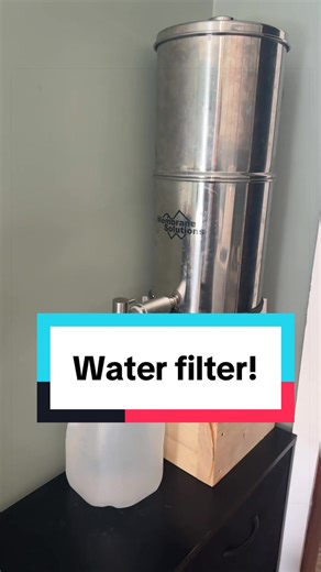 Trying my best! 🤷🏼‍♀️ clean water is definitely a good place to start in my opinion! This @Membrane Solutions filter has been everything and more of what we wanted!