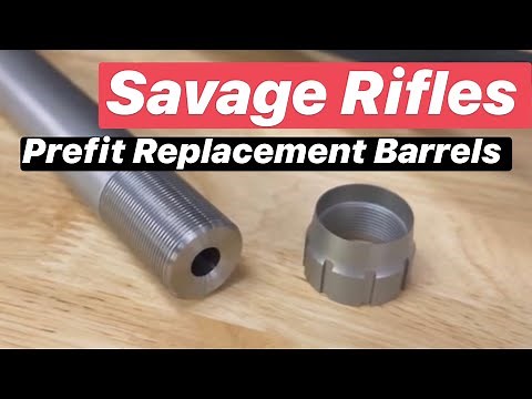 Savage Prefit Replacement Barrels! Preferred Barrels Review