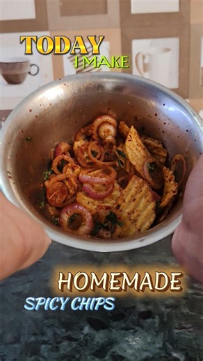 TODAY I MAKE HOMEMADE SPICY CHIPS RECIPE 🤤😋 || PronotzVibes