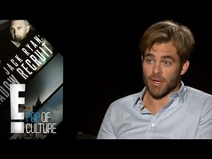 Chris Pine & Kevin Costner Talk "Jack Ryan" | E! Entertainment