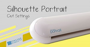 OnlineLabels® Sticker Paper Cut Settings for Silhouette Portrait 2