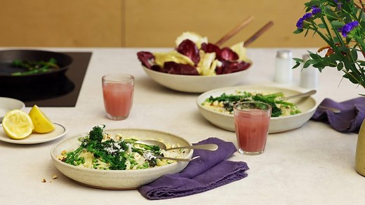 372K views · 338 reactions | Check out Rukmini Iyer, author of The Roasting Tin's recipe for parmesan, broccoli and lemon orzotto – it's fresh, zesty and filled with veg | Guardian Labs | Facebook