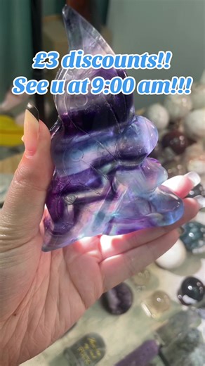 #crystalshop #newarrival #discout #fyp #crystalhealingenergy Happy Wednesday!!!!£3 discounts!!