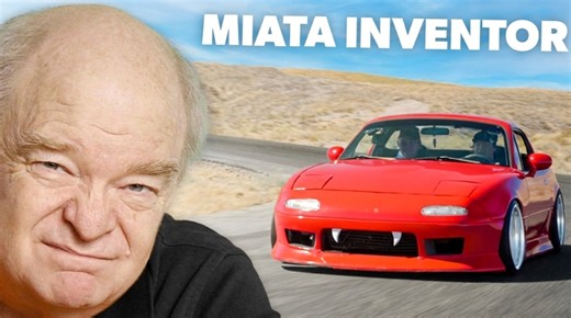 Forcing the inventor of the Miata to drive modified Miatas