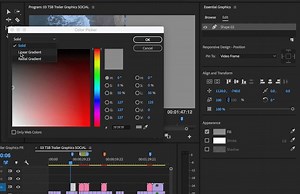 46 reactions · 5 comments | Choose Linear or Radial Gradients from the color picker to add a gradient fill to your shape layers. Create/edit opacity stops, color stops, and midpoints in Color Picker. Quickly adjust the gradient angle and locations of color stops and midpoints directly from within the Program Monitor. #MightyMiniFeatures | #PremierePro | Adobe Video | Facebook