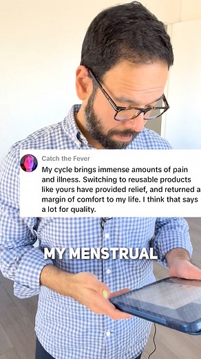 Reusable menstrual pads and period underwear reduce symptoms telated to periods for most people who have switched from disposable period pads or tampons. Has your experience been the same? #periodpain #symptom #pms #howtoreducepms | Lil Helper