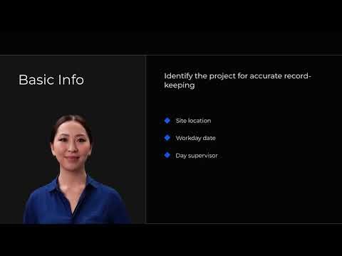 Daily Site Diary with eAuditor Audits and inspections