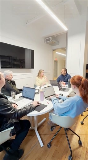 Here’s a peek behind the scenes at our kick-off meeting for the pre-war co-op we’re renovating at 170 E 79th Street. Topics of discussion include trim staining and scheduling the window order to coincide with the start of construction to ensure an efficient timeline. | Gallery KBNY
