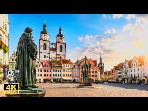 🇩🇪 Lutherstadt Wittenberg 2026 | 4K HDR | Historic Germany