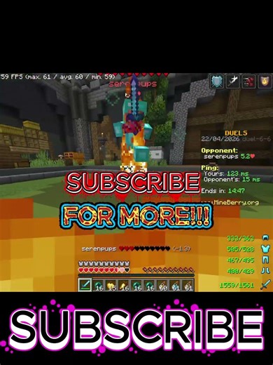 BRO MADE A BIG MISTAKE !!! #minecraft #newupdateinrobloxbedwars #hypixel