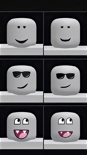 😢💔 ROBLOX REMOVED OLD FACES#roblox #robloxedit #sad