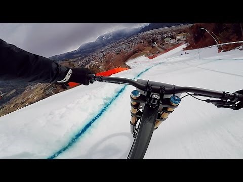 Downhill Racing On Snow - Ride Hard On Snow 2016