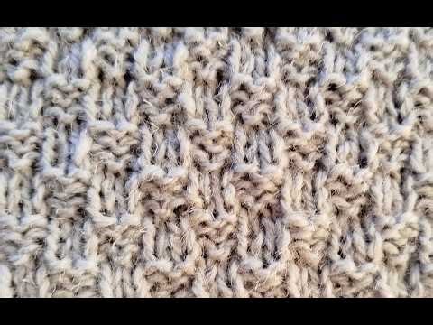 Tutorial -- Easy Reversible knit and purl Knitting Pattern for Beginners (84)