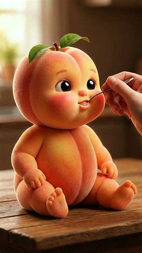 Peach Eating ASMR 🍑 #asmr #asmrfruit #funny #relaxingasmr