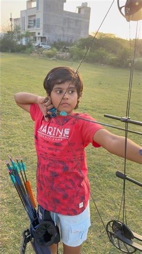 ￼ Cute moments of cute archer #short