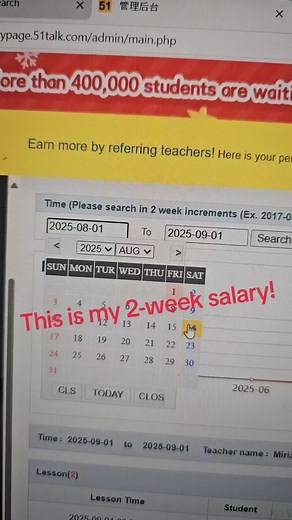 51Talk ESL Teacher Salary Breakdown