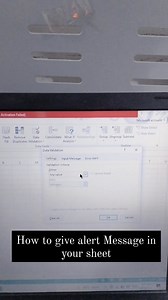 How to give alert Message in your sheet........... . . . . . @toppercorps . . . . . . #msexcelshortcutkeys #msexcel #mswordshortcut #msexcelformulas #msexceltricks #msexceltraining #mswordshortcut #mswordshortcutkeys #mswordshortcuts #msword #technology #learning #reels #short #instagram | Topper Corps