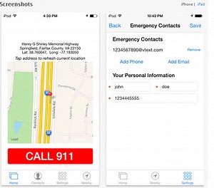 App helps find, relay location in emergency