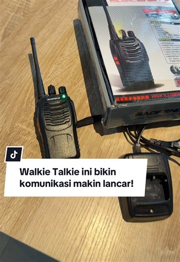 Walkie Talkie ini Bikin Komunikasi Makin Lancar
