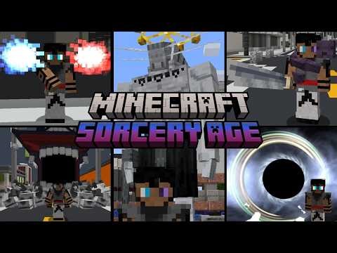 NEW MOD | Sorcery Age! | Limitless, Shrine, Ten Shadows... | Minecraft Jujutsu Kaisen Mod
