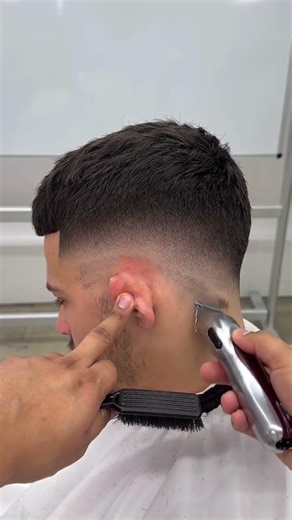 Blurry Drop Fade Tutorial | Clipper Techniques & Clean Lineup #fade #barber #clipper