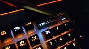 SteelSeries Gaming Keyboard Features Adjustable Actuation, OLED Display