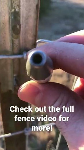 Best T-post Clip Tool for Woven Wire Horse Fence!
