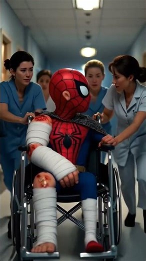 “Even Heroes Fall… But They Rise Again | Emotional Superhero Hospital Scene”