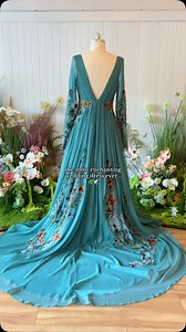 Would you wear our Meadow teal to marry your soulmate? 🌿🕊️ • Still searching for *the one*? Find your dream dress at our Chicago or San Francisco boutiques—book your appointment and fall in love IRL. Not nearby? No worries! With our At-Home Try-On Program, you can bring the bridal magic straight to your living room. 🫶We’re proud to be size-inclusive, creating gowns in sizes 0 through 28 to ensure every bride feels beautiful and confident on their special day. • • • #bridetobe #weddingdress #n