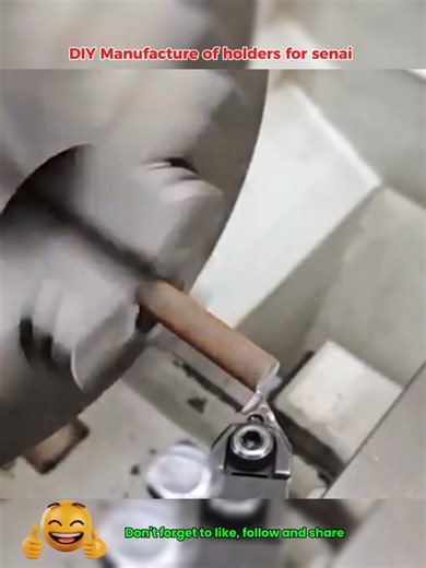 DIY The process of making a senai holder #lathe #machining #DIY | Multi Presisi Teknik