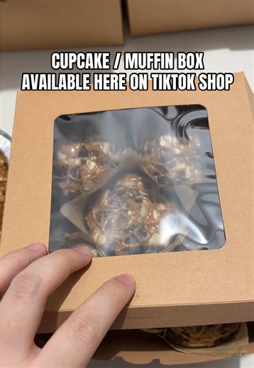 Cupcake box / Muffin box #cupcake #muffins #baking #homebaker