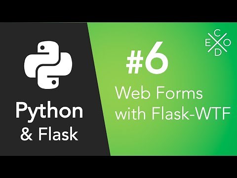 Python and Flask - Web Forms with Flask-wtf
