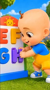 Learn ABC with Baby (E-H) | Alphabet Nursery Rhyme #abcd #cartoon